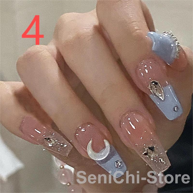ネイルチップ フットネイル デザインチップ 全20種 セルフネイル