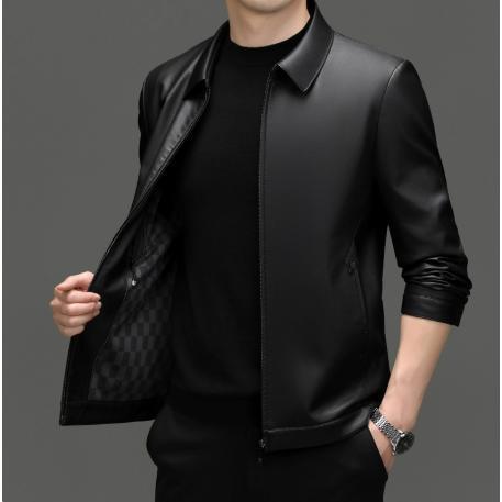 革ジャン レザージャケット メンズ バイク ライダース 羊革 シングル