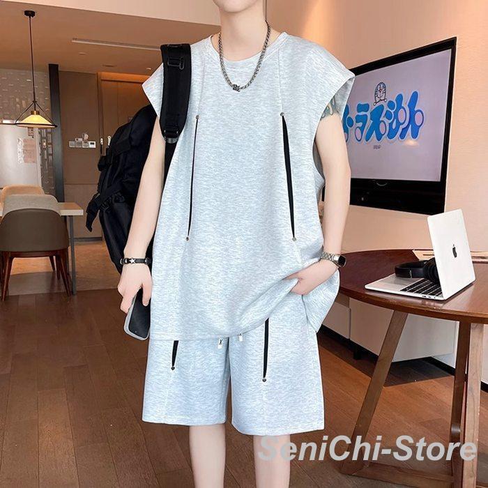 セットアップ メンズ ジュニア タンクトップ ハーフパンツ 上下セット