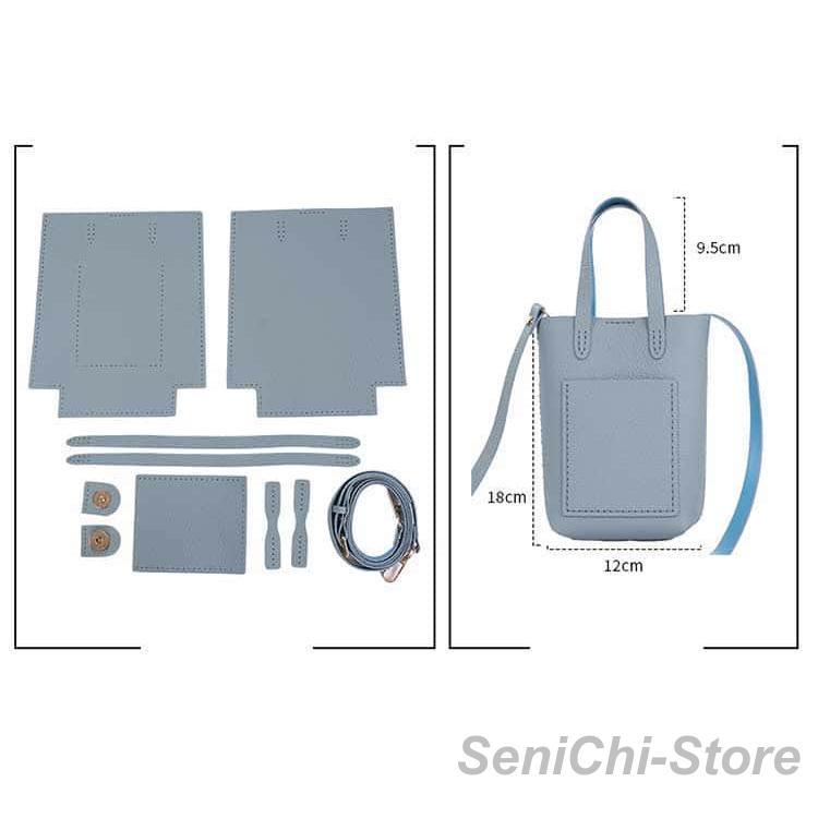 本革 DIYバッグ バッグ 手作りキット 初心者 手芸キット 牛革 レザー