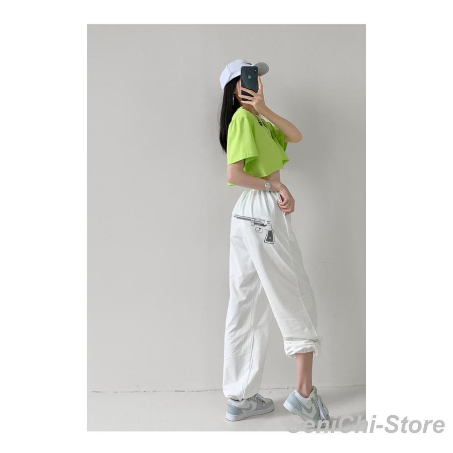 ダンスパンツ レディース 長ズボン スウェットパンツ ウエストゴム