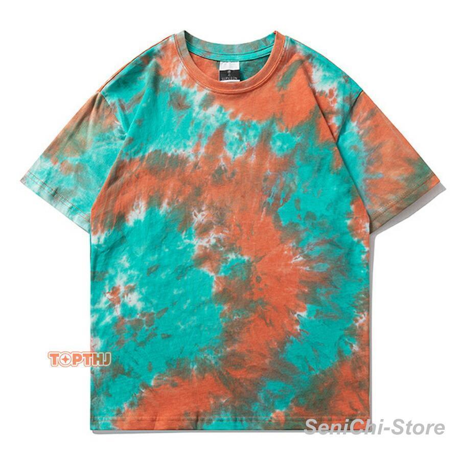 タイダイTシャツ メンズ レディース おしゃれ 半袖タイダイ染め
