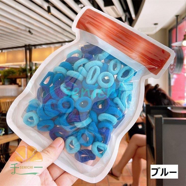 ヘアゴム 髪ゴム 100個セット ヘアアクセサリー キッズ 子供用  