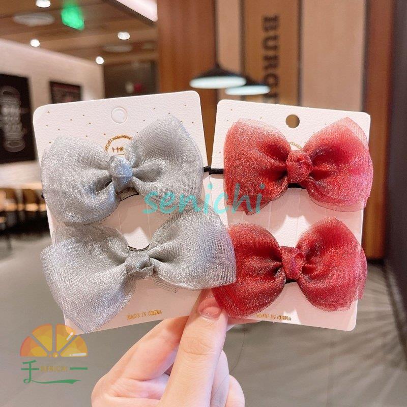 ヘアゴム ヘアクリップ 2個セット 髪ゴム ヘアピン ヘアアクセサリー