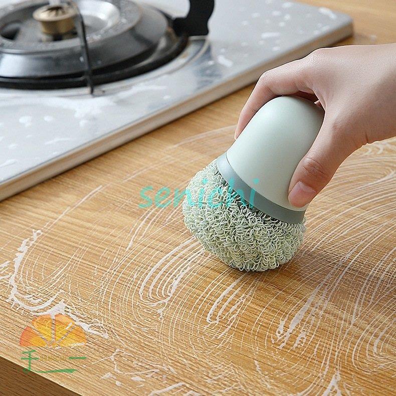 キッチンブラシ 台所用ブラシ 取っ手付き 食器洗い キッチン用品 掃除