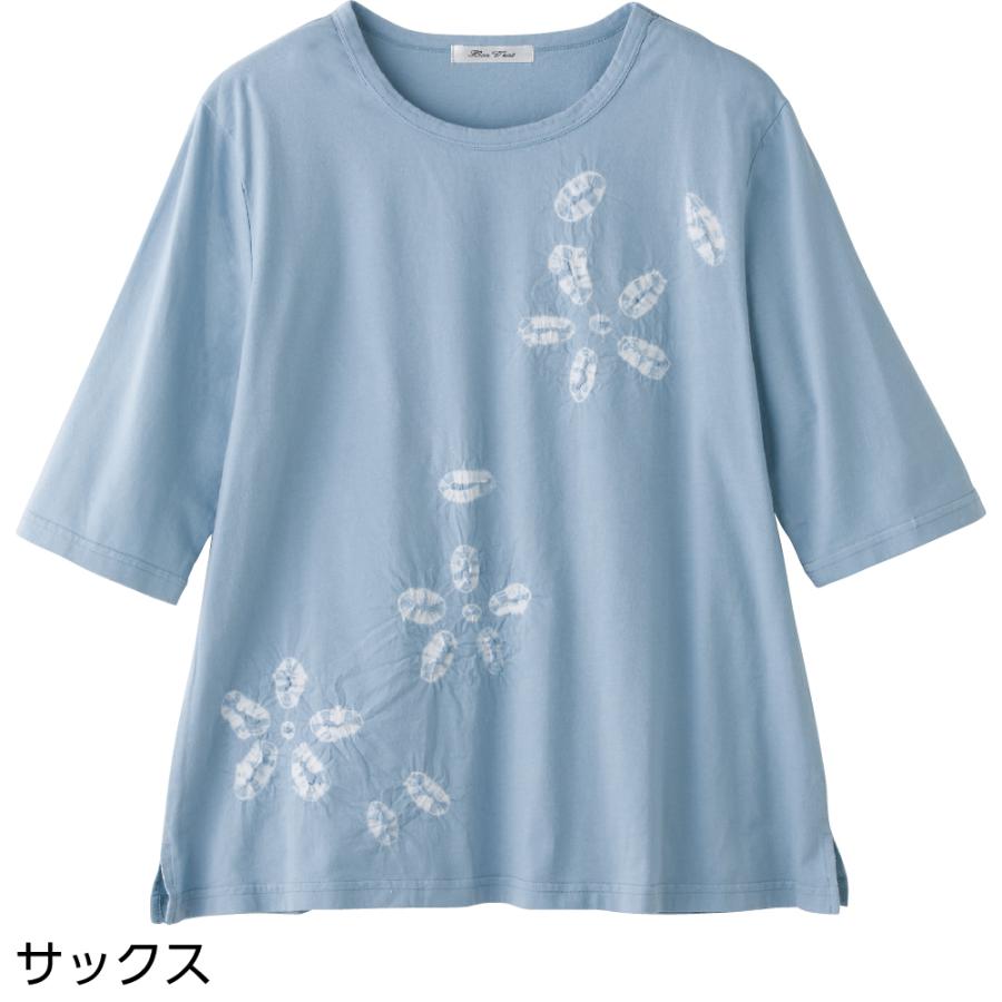 新作販売 シニアファッション レディース 80代 70代 60代 90代 春夏 5分袖手絞りｔシャツ おばあちゃん 服 プレゼント 婦人服 女性 ミセス 祖母 お年寄り 老人 高齢者 Aynaelda Com