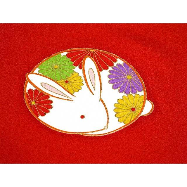 最安値❕ 七五三　十三参り　きもの　子供きもの　友禅　反物　未仕立て　絹100% 　No4183 【DGJ1629992264】(58880円)