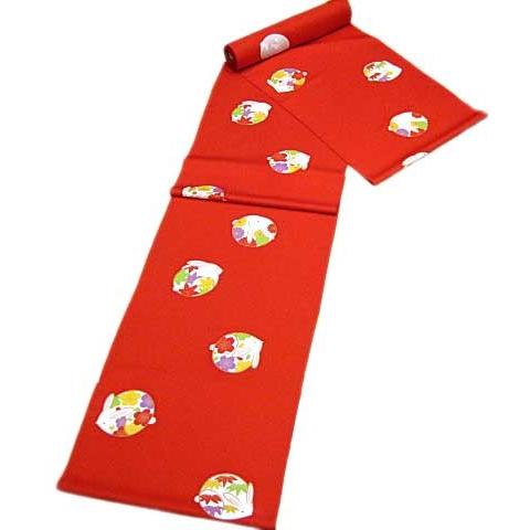 最安値❕ 七五三　十三参り　きもの　子供きもの　友禅　反物　未仕立て　絹100% 　No4183 【DGJ1629992264】(58880円)