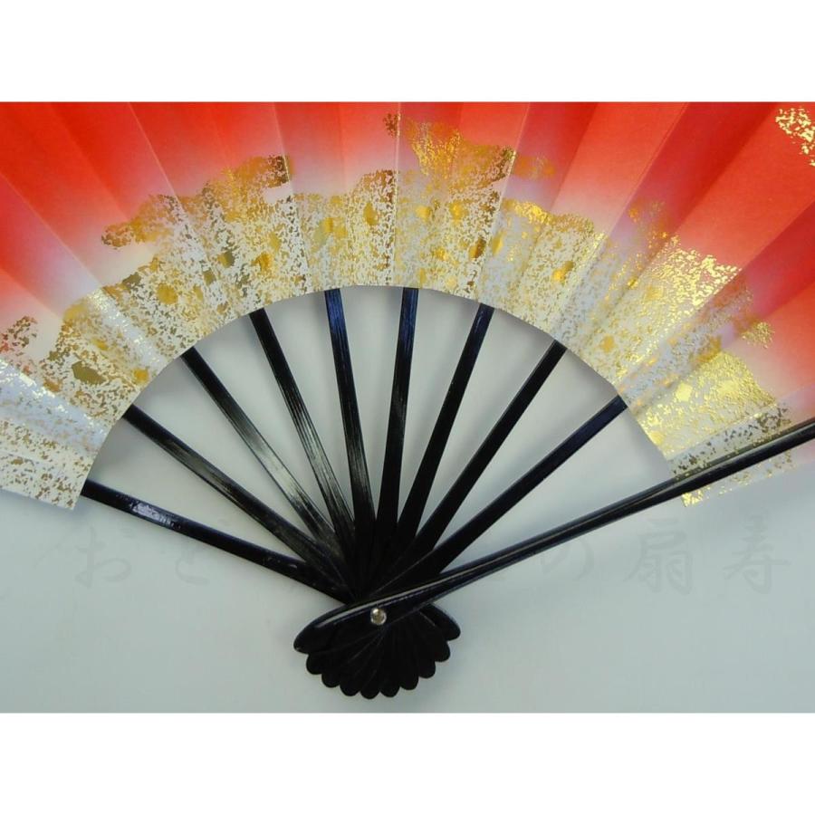 舞扇子 約29cm 12本まとめ売り 舞扇子 日本舞踊・踊り用 29cm 天地雲砂子 てんちくもすなご 黒塗 紫