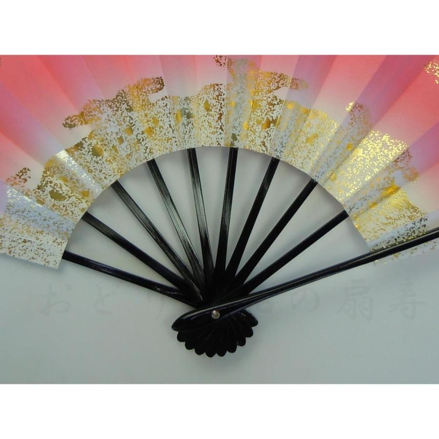 舞扇子 約29cm 12本まとめ売り 舞扇子 日本舞踊・踊り用 29cm 天地雲砂子 てんちくもすなご 黒塗