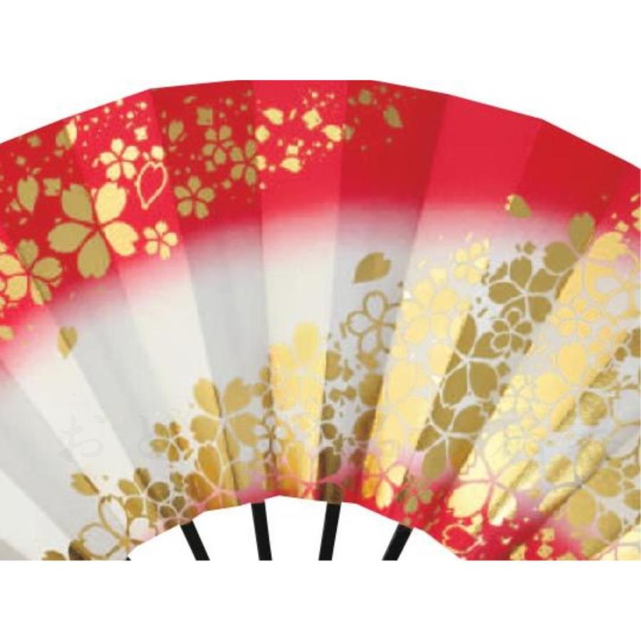 舞扇子 桜柄 朱 箱なし : おどり用品の扇寿 Yahoo!店 - 通販 - Yahoo