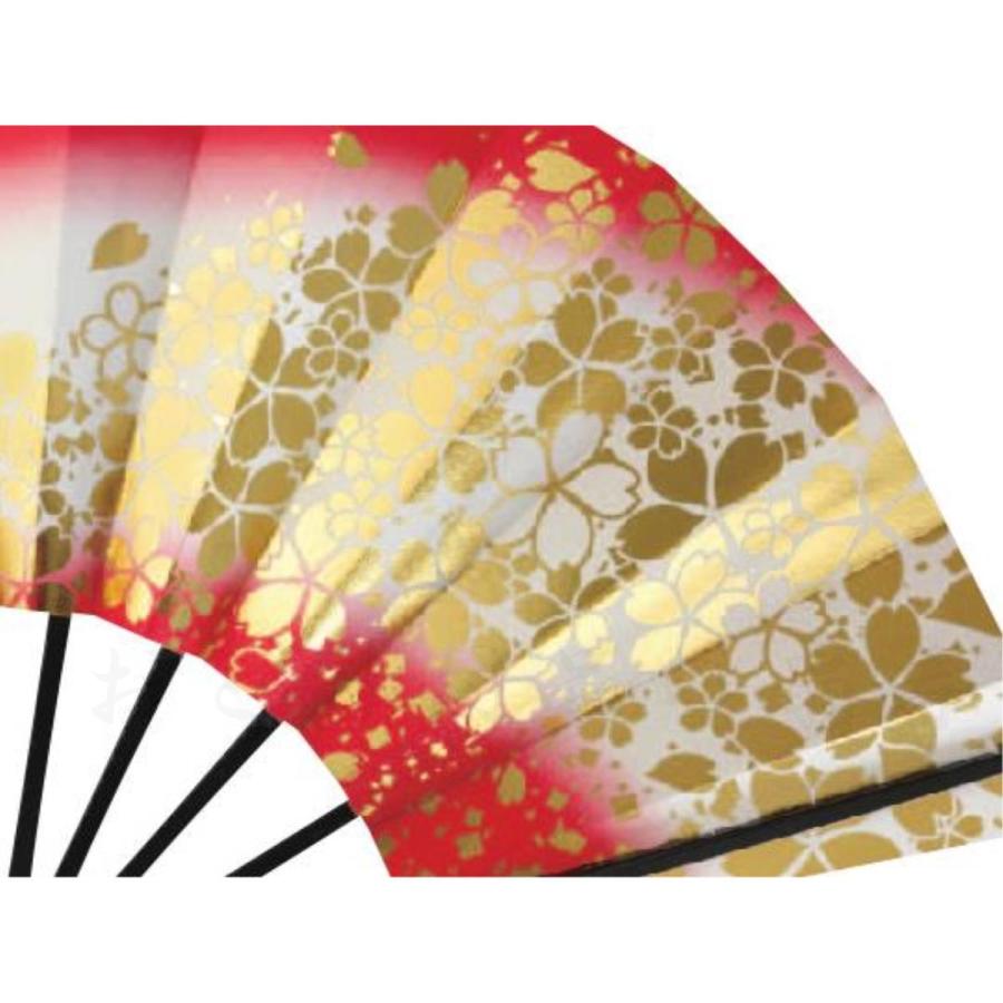 舞扇子 桜柄 朱 箱なし : おどり用品の扇寿 Yahoo!店 - 通販 - Yahoo