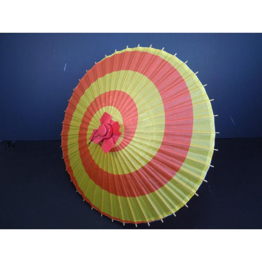 八木節傘 紙傘 舞踊傘 長さ 73cm 直径 70cm : おどり用品の扇寿 Yahoo