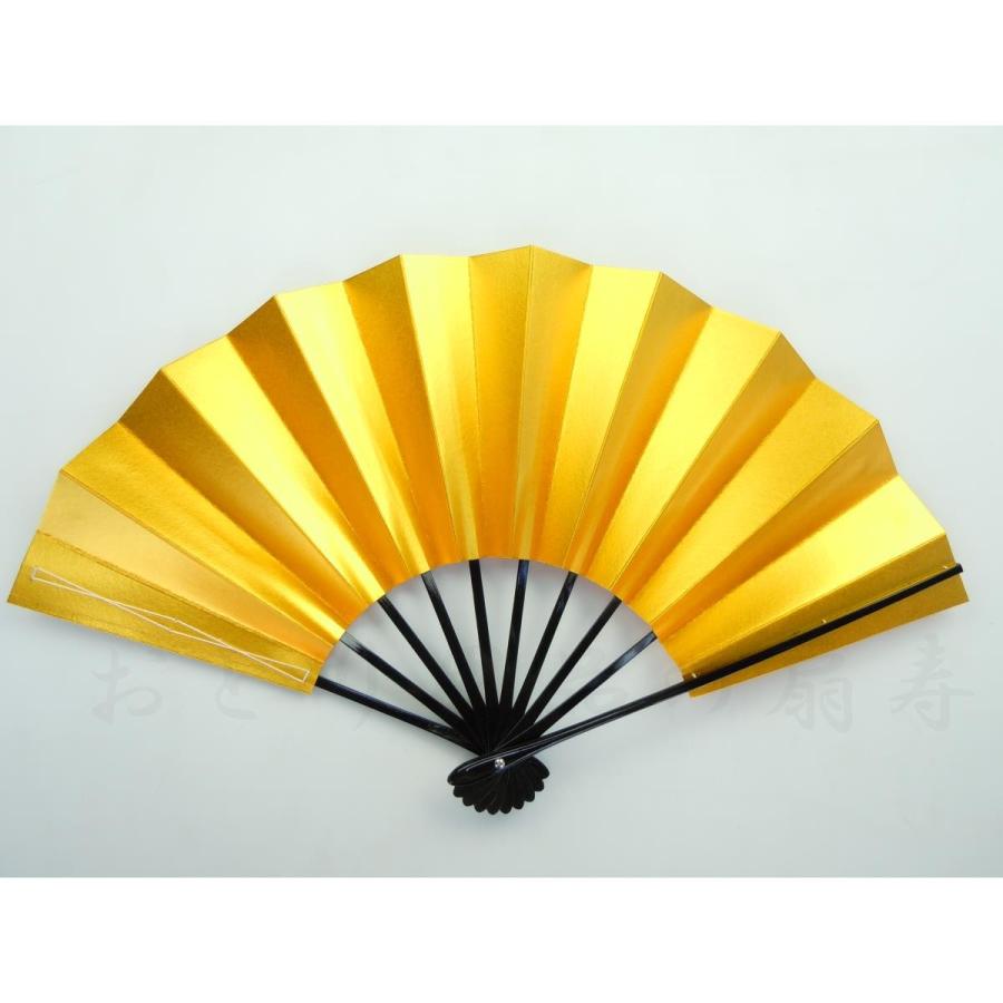 舞扇子 両金 黒塗 日本舞踊・踊り用 29cm 箱なし : おどり用品の 舞扇子 両金 黒塗 日本舞踊・踊り用 29cm 箱なし : おどり用品の