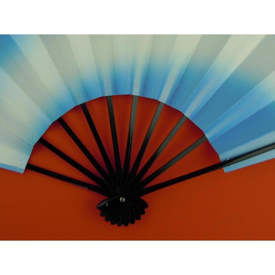 尺舞扇子 日本舞踊・踊り用 30cm パール引き 水 京扇子 箱付き