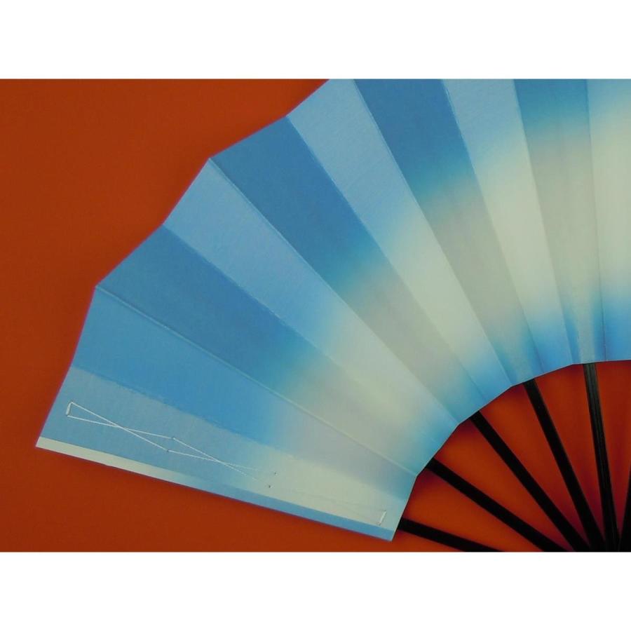 尺舞扇子 日本舞踊・踊り用 30cm パール引き 水 京扇子 箱付き