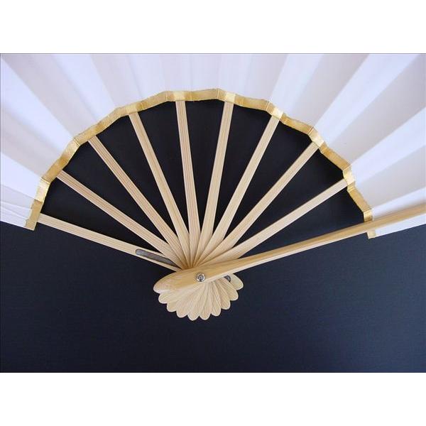 舞扇子 日本舞踊 踊り用 天地金 白竹 箱なし : おどり用品の扇寿 Yahoo
