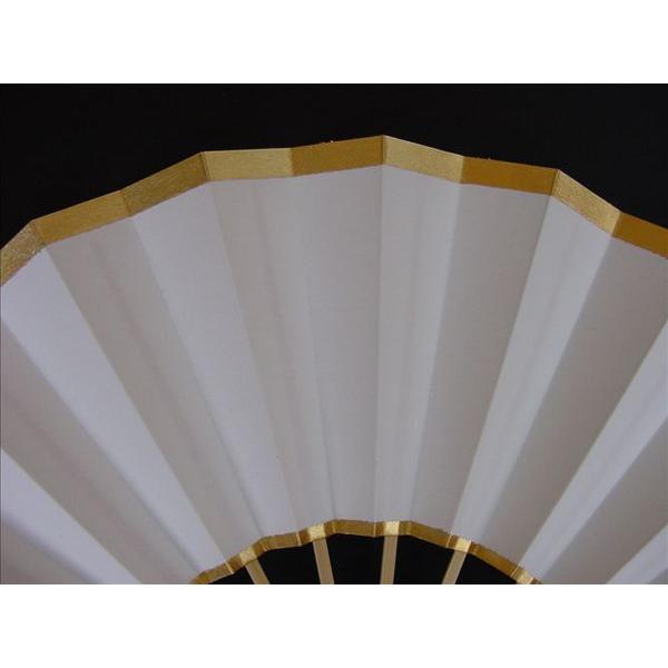 舞扇子 日本舞踊 踊り用 天地金 白竹 箱なし : おどり用品の扇寿 Yahoo