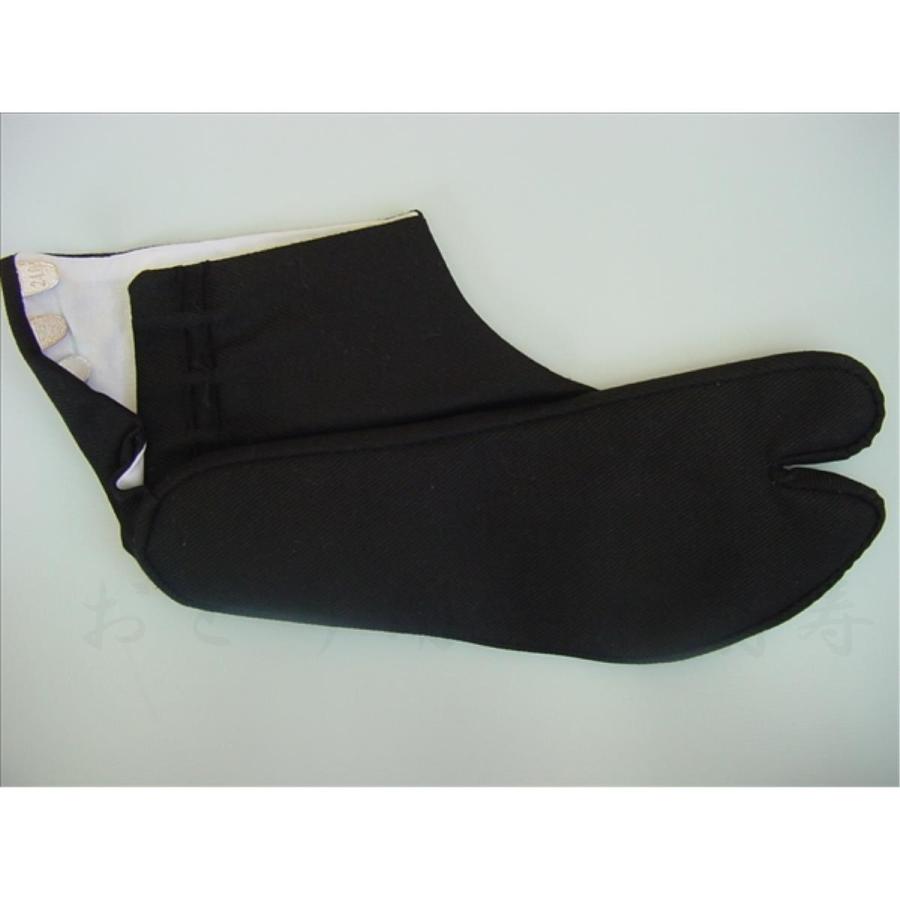 黒木綿 黒足袋 黒布底 4枚こはぜ 24cm |  | 02