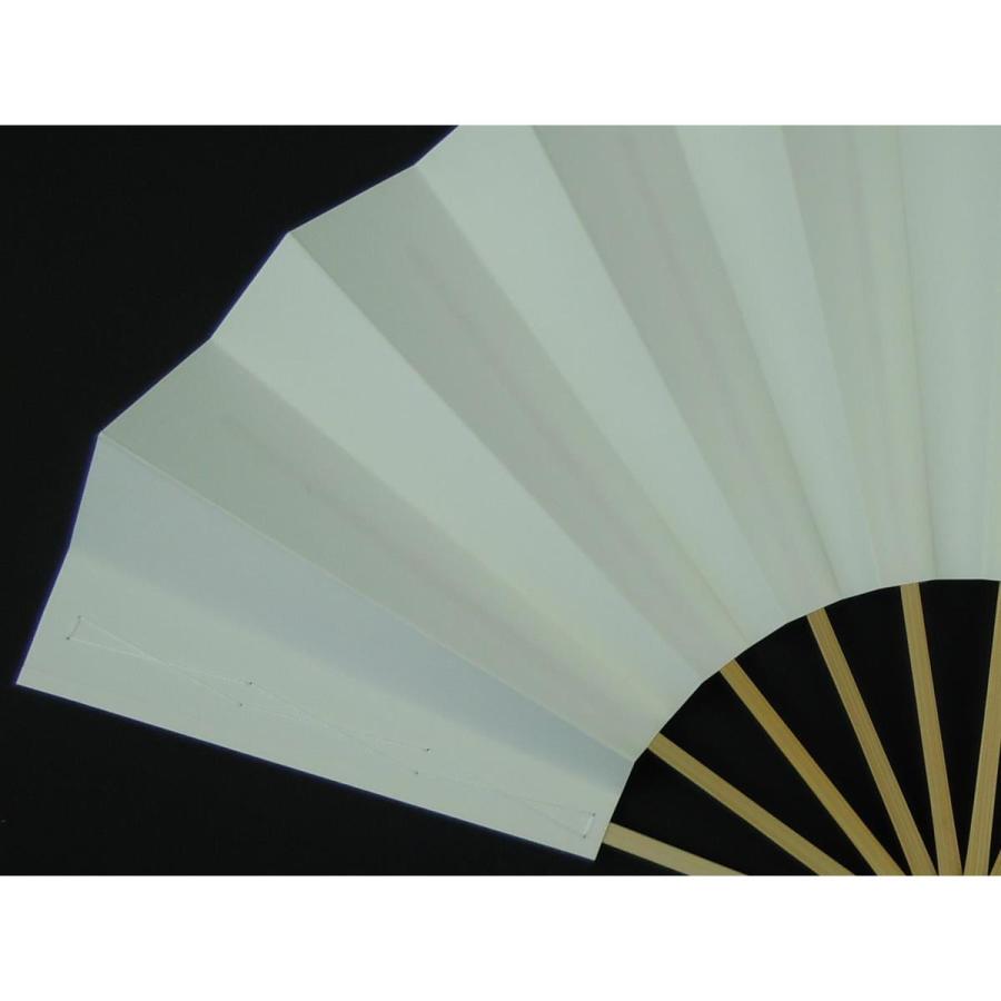 尺舞扇子 日本舞踊・踊り用 30cm 白扇 白竹 京扇子 箱付き