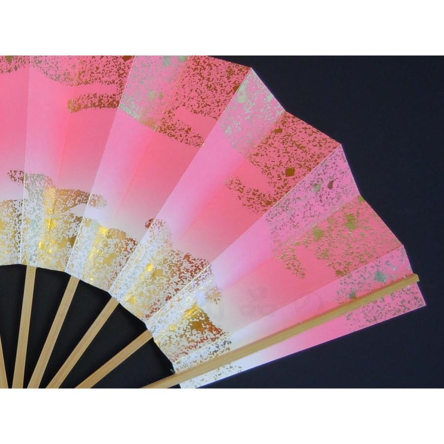 舞扇子 日本舞踊・踊り用 29cm 天地雲砂子 てんちくもすなご 白竹