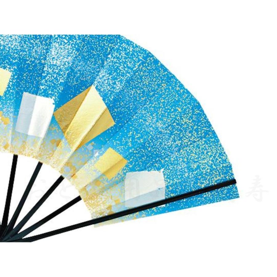 舞扇子 日本舞踊、踊り用 29cm 黒塗骨 京扇子 箱なし : おどり用品の扇