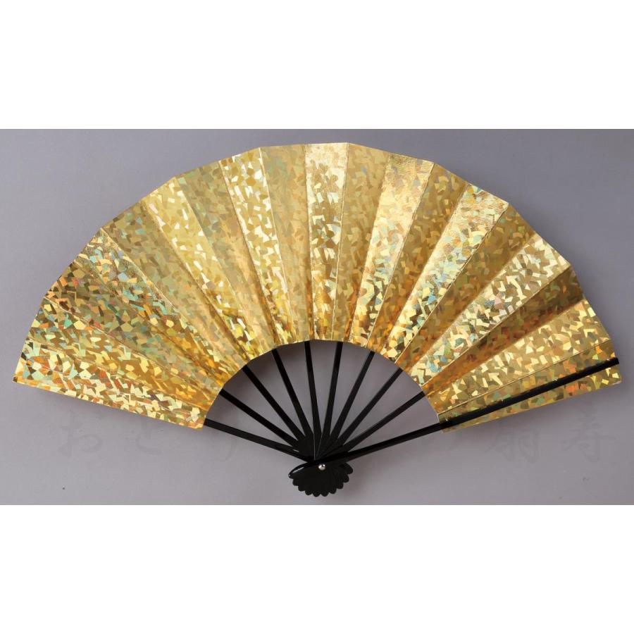 舞扇子 日本舞踊、踊り用 29cm ホログラム箔、金 黒塗骨 日本製、京扇子 箱なし :9008:おどり用品の扇寿 Yahoo!店 - 通販 - Yahoo!ショッピング 舞扇子 日本舞踊、踊り用 29cm ホログラム箔、金 黒塗骨 日本製、京扇子 箱なし :9008:おどり用品の扇寿 Yahoo!店 - 通販 - Yahoo!ショッピング