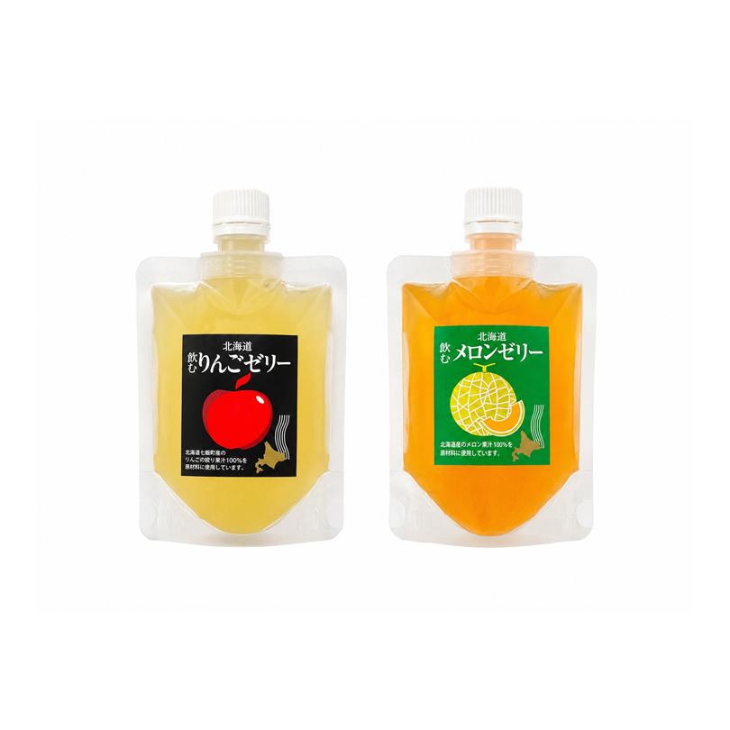 夏スイーツ特集】昭和製菓 飲むゼリー 2種セット 送料無料 りんご