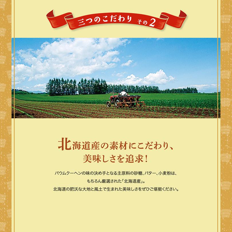 三方六 バームクーヘン 三方六の小割 5本入 2個セット 送料無料 北海道 お土産 ギフト 柳月 送料込み｜senka-land｜06