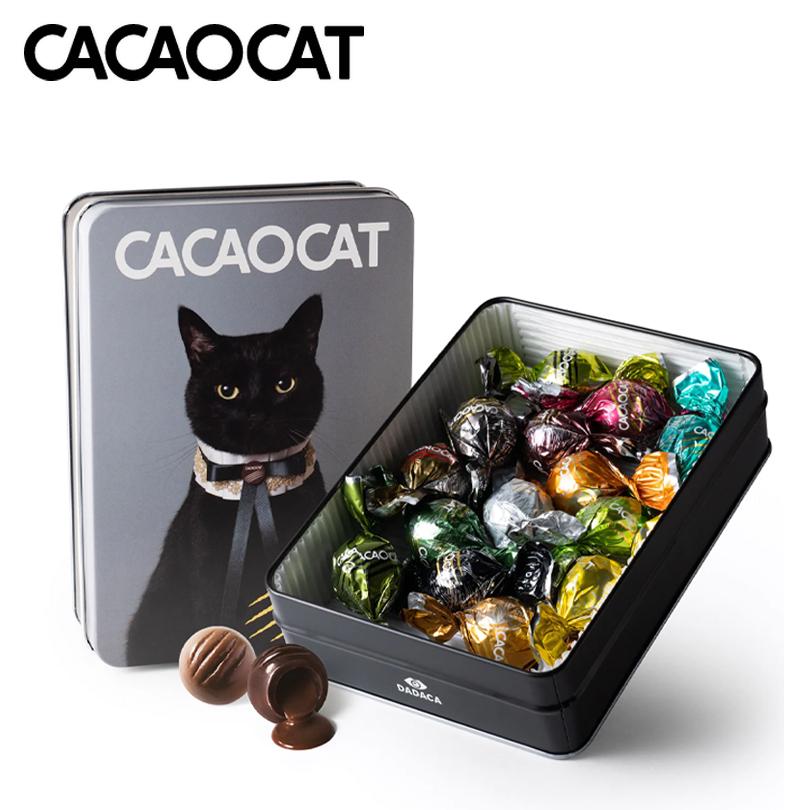 CACAOCAT 缶 14個入 CAT 3個セット 送料無料 北海道 お土産 ギフト