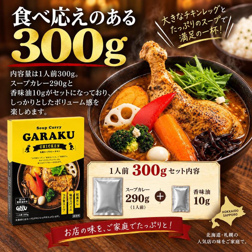 スープカレー GARAKU 札幌スープカレー チキン 北海道 お土産 ガラク
