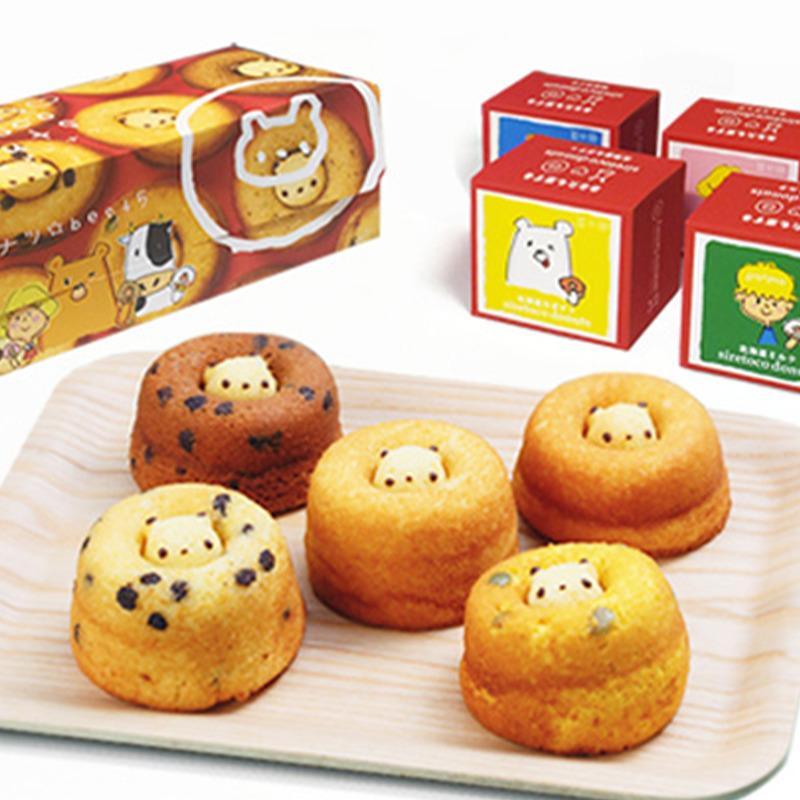 クマゴロンドーナツ人気ベスト5個セット 知床 有名 焼き菓子 かわいい Twitter Instagram 話題 大人気商品 プレゼント ギフト お土産|senka-land|02