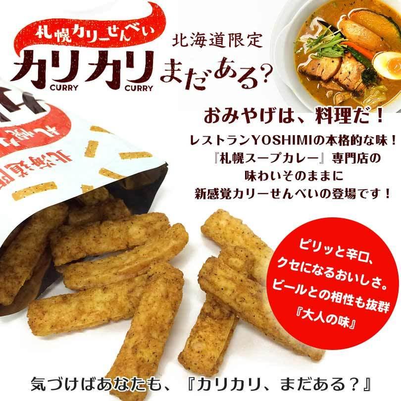 札幌カリーせんべいカリカリまだある？20g×6袋入 北海道 スパイシー