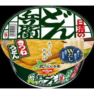 日清食品 北のどん兵衛 きつねうどん 12個入り 1ケース 北海道限定