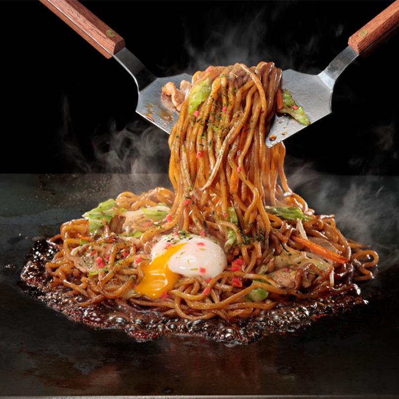 やきそば　2冊セット 道産小麦のソース焼きそば 2人前入 3個セット 送料無料 北海道 西山製