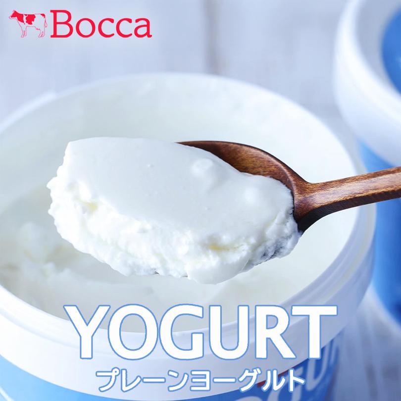 牧家 プレーンヨーグルト 500g 5個セット 送料無料 北海道 ヨーグルト Bocca ミルク クリーミー 朝ごはんに ご当地 お土産 ギフト プレゼント 贈り物