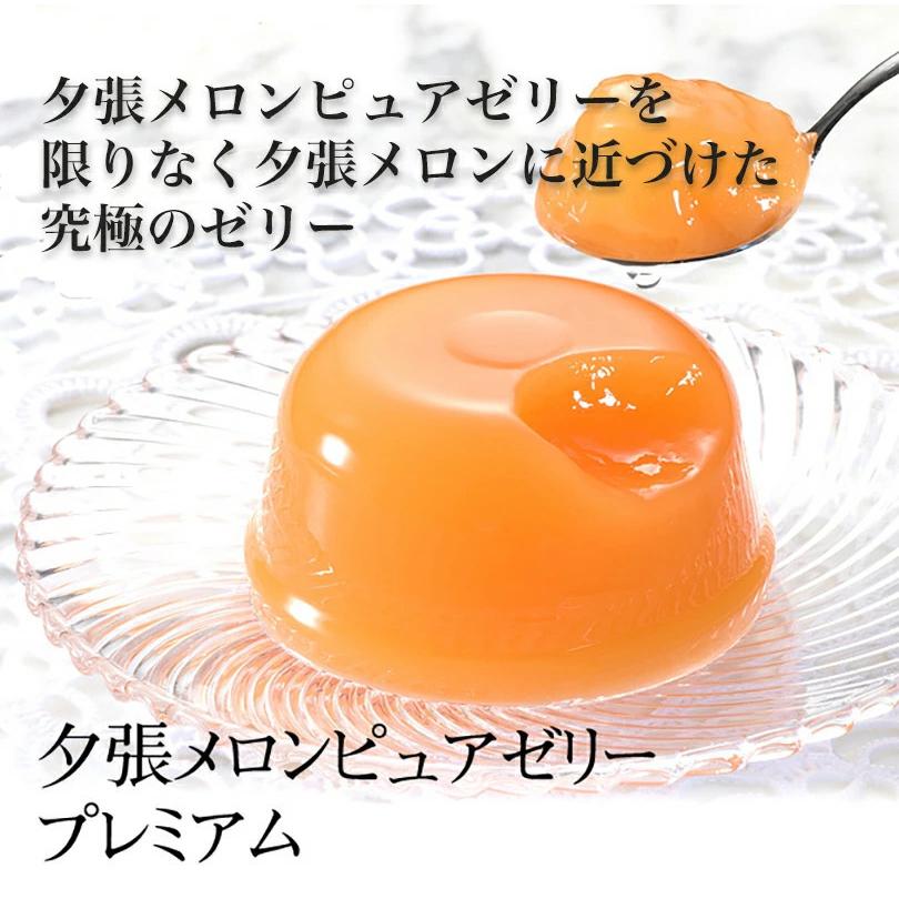 夕張メロンピュアゼリー プレミアム 8個入 2個セット 送料無料 ホリ