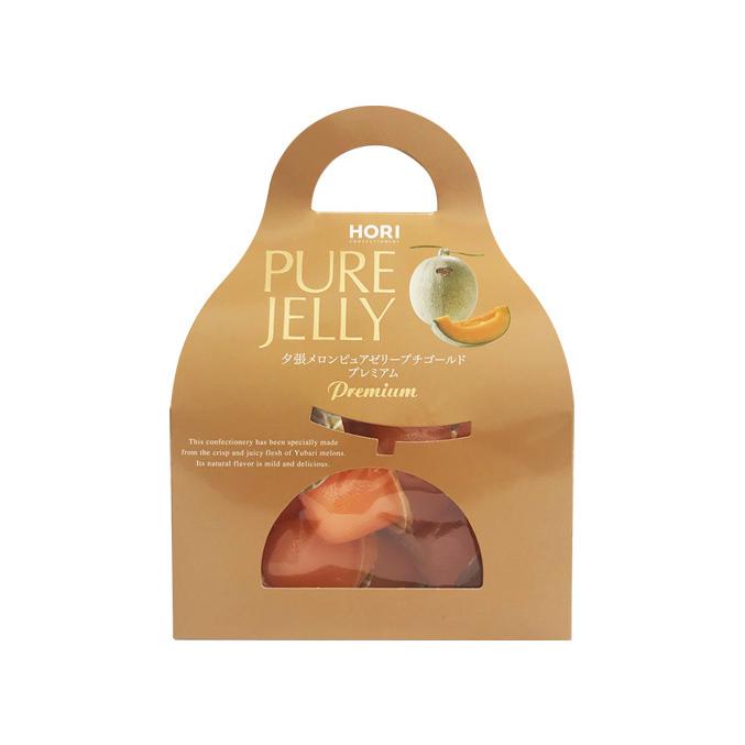 HORI(ホリ) 夕張メロンピュアゼリー プチゴールドプレミアム 12個入