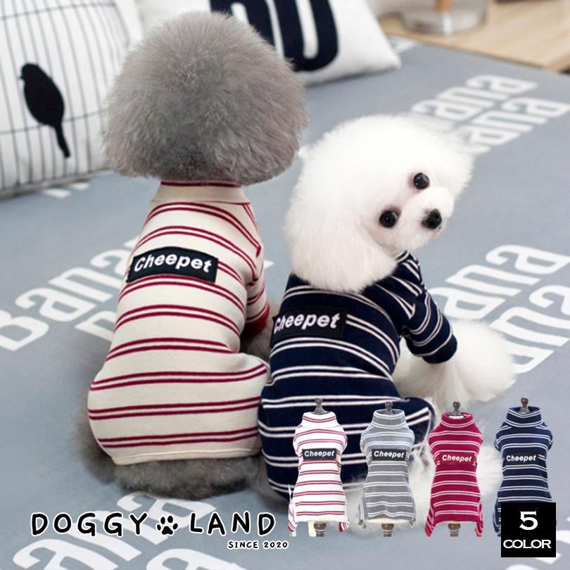 犬服 送料無料 チーペットドギーランド 可愛い ストライプ ボトム