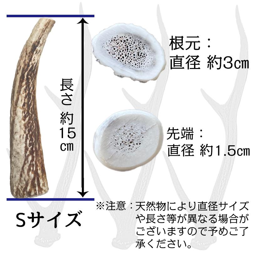 Deerhorn【Sサイズ】 北海道産 鹿角 ペット 犬 おもちゃ 小型犬