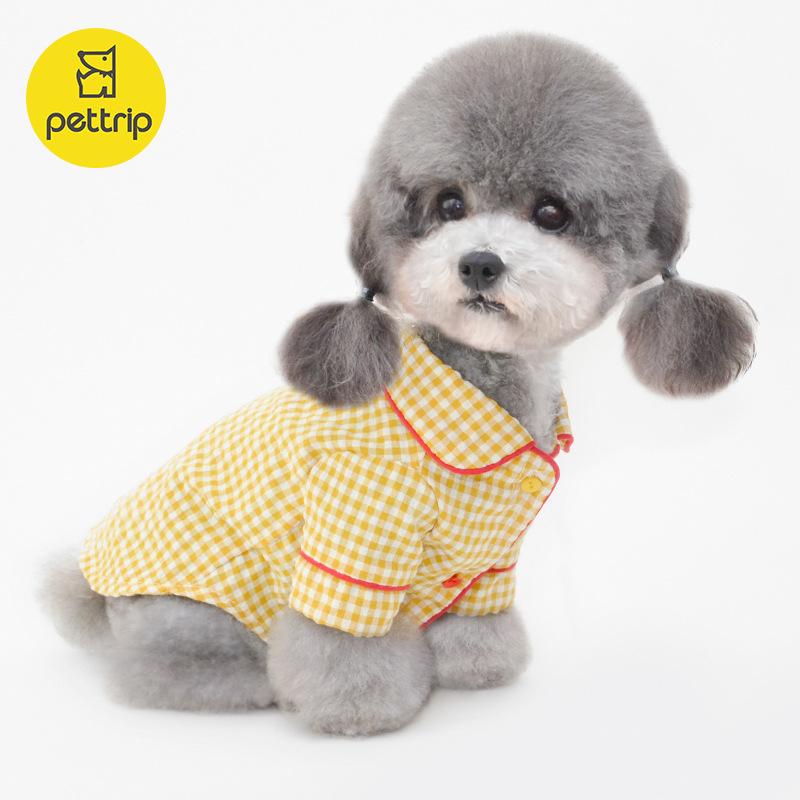 犬服 ドッグウェア ギンガムチェックシャツ 送料無料 犬 服 の服