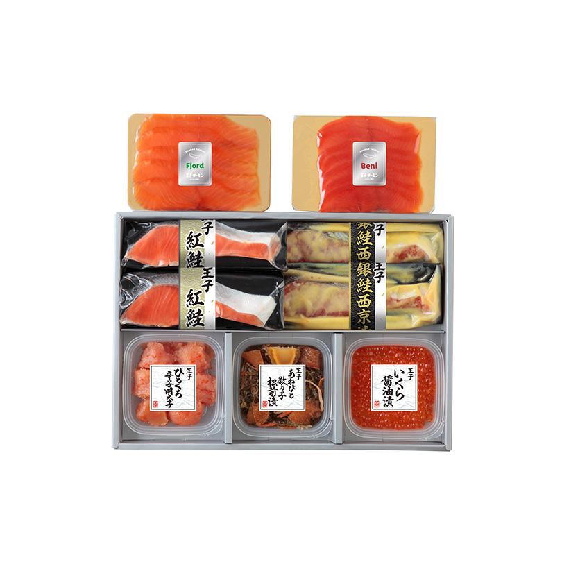 スモークサーモン・海の幸・漬魚詰合せ (N)HSB80 送料無料 鮭 サーモン