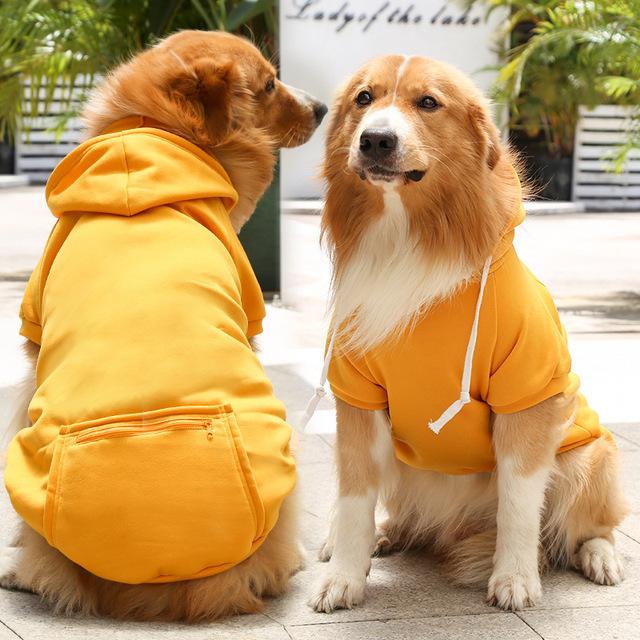犬服 ドッグウェア チャック付き 無地 パーカー 犬 服 犬の服 ドギー