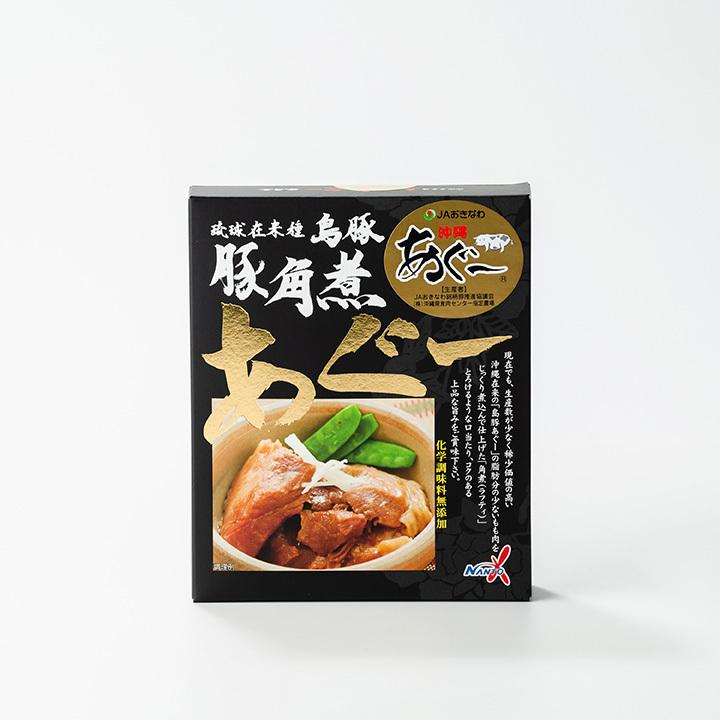 島豚あぐー 豚角煮 100g ×6個セット 送料無料 グルメ 琉球料理 沖縄お土産 沖縄料理 ラフティ しま豚 しまぶた 島豚 あぐー アグー豚｜senkaokinawa｜02