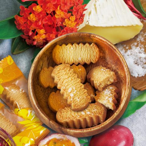 1000ポッキリ 送料無料 珍品堂 贅沢カフェタイム CHEESE(チーズ)6個入り 【5個セット】ちんすこう 沖縄 土産 沖縄土産 チーズ 贅沢 スナック|senkaokinawa|03