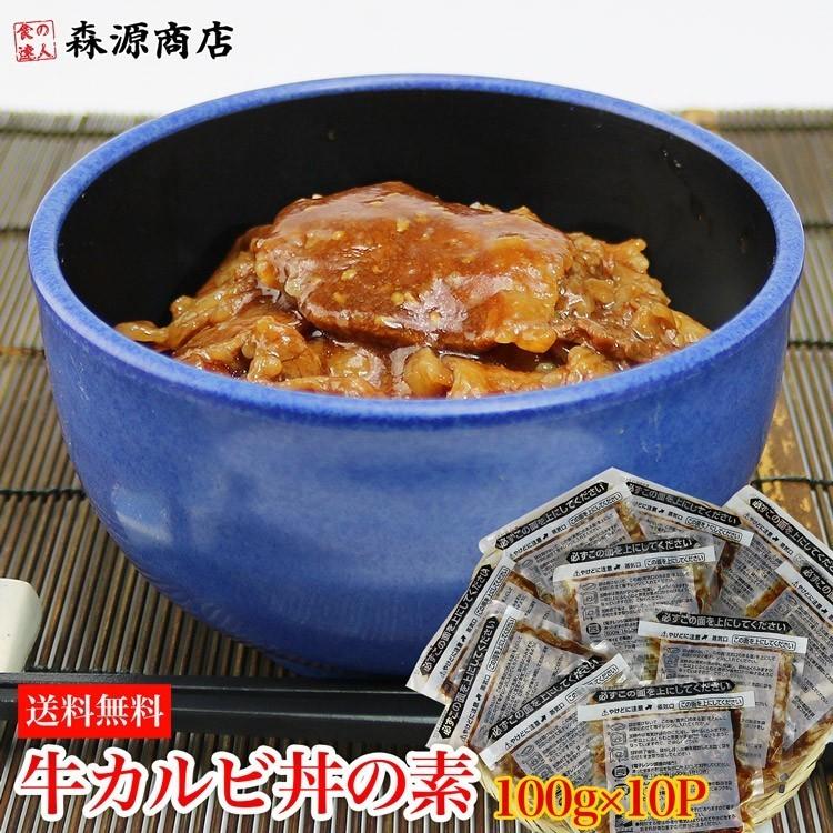 業務用 牛カルビ丼の素 100g 10袋 焼肉 カルビ丼 牛丼 電子レンジ 冷凍便 ギフト Alla 077set2 泉果通販ヤフー店 通販 Yahoo ショッピング