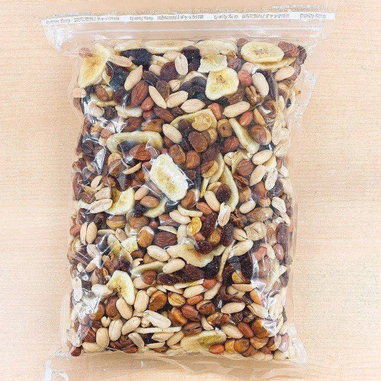 大阪売れ済 ミックスナッツ ドライフルーツ詰め合わせ ギガナッツ １kg 12袋入り おつまみ 値段通販 Www Superavila Com