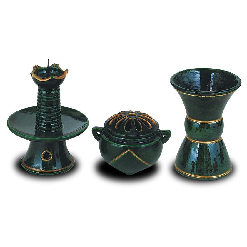 升形青楽菓子器 川崎和楽作