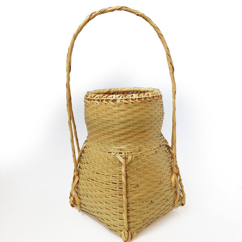 茶道具 花籠（はなかご） 三友籠 淡々斎好写 (上塗竹入子) 花入 PayPay