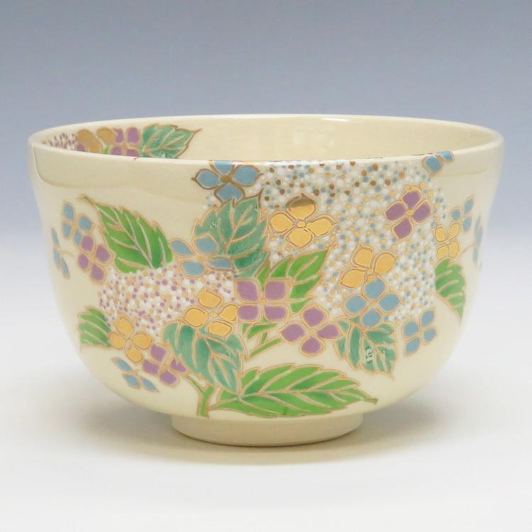 茶道具 茶道 抹茶碗 抹茶 茶器 茶碗 仁清 紫陽花 宮地英香 ギフト 通販 千紀園 お茶 茶道具 抹茶スイーツ千紀園 通販 Yahoo ショッピング